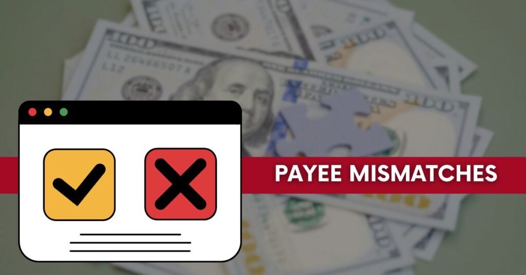 Payee Mismatches