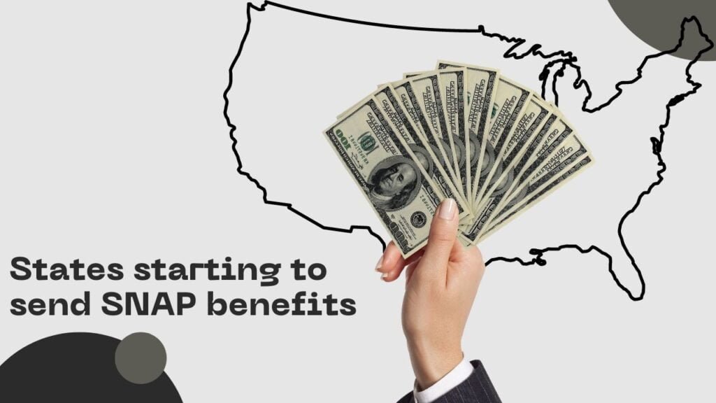 States starting to send SNAP benefits from September 4