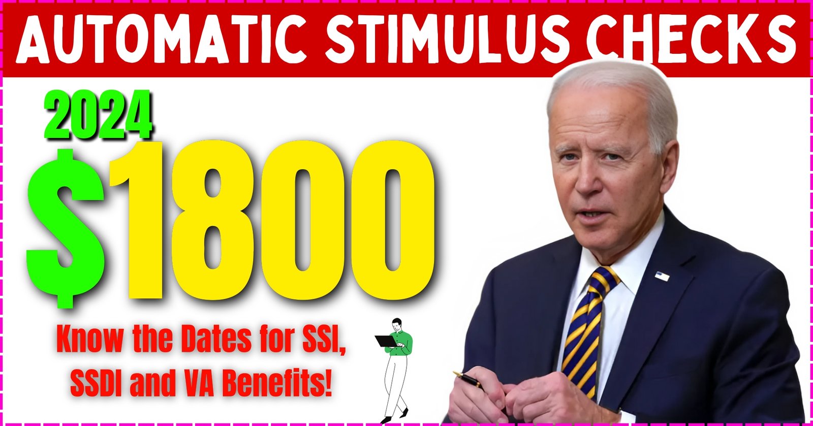 $1800 Automatic Stimulus Checks –