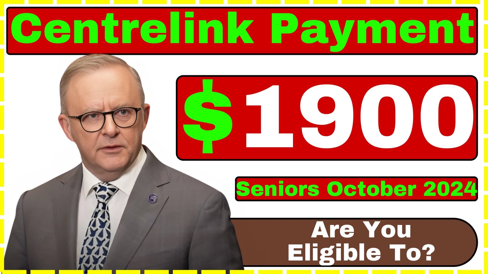 $1900 Centrelink Payment For Seniors October 2024: