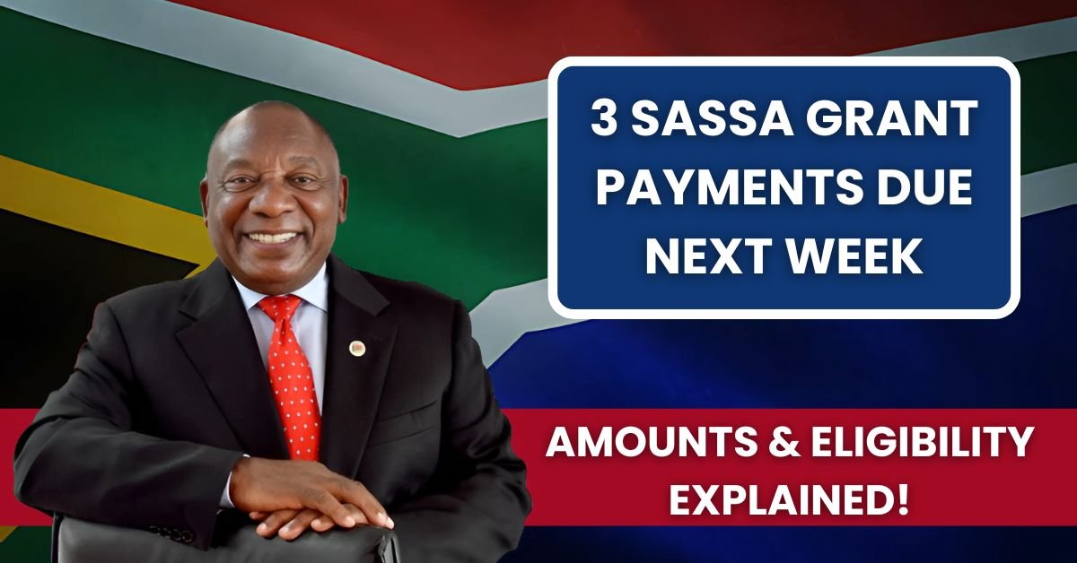 3 SASSA Grant Payments Due Next Week: Amounts & Eligibility Explained!