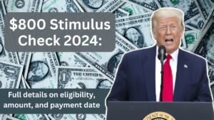 $800 Stimulus Check 2024: What is Eligibility and Date? Know Full Details!