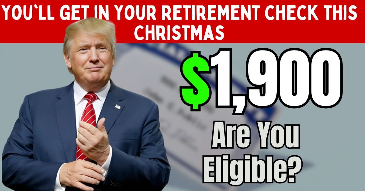 You'll get $1,900 in your retirement check this Christmas